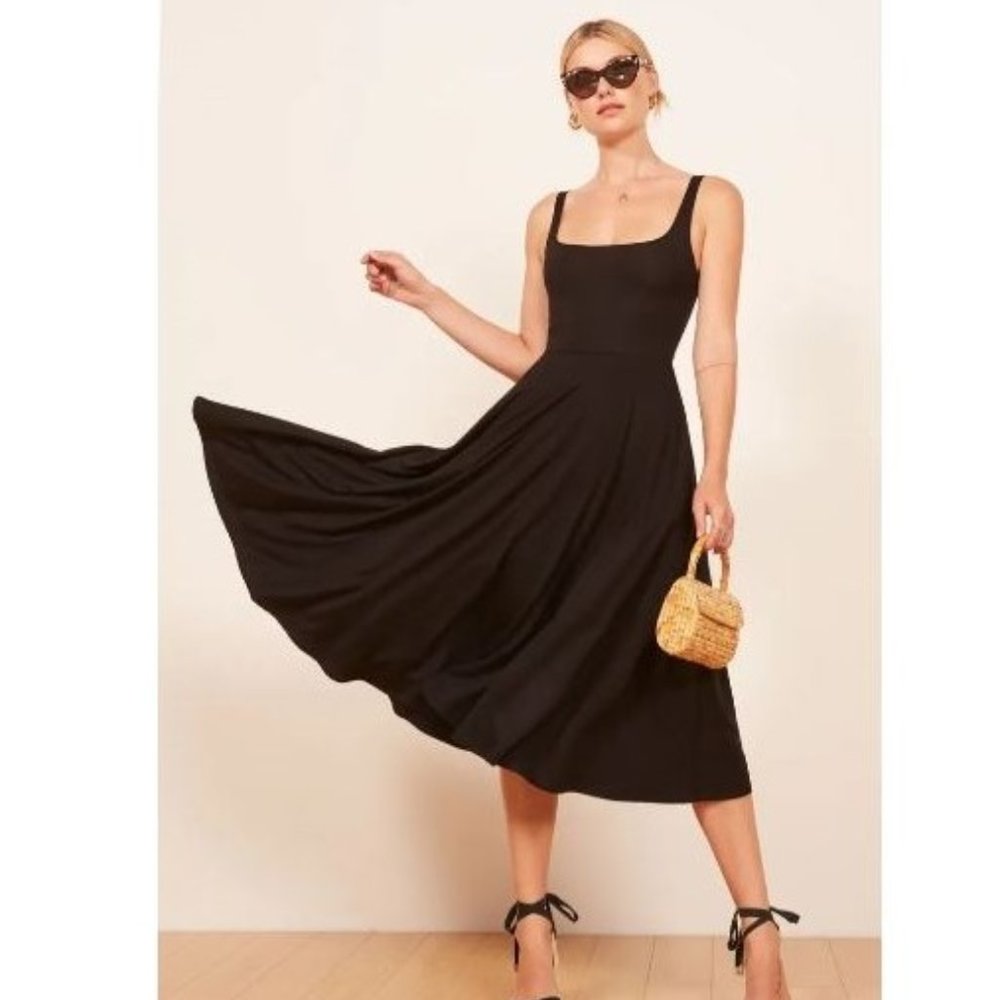 Black Fit & Flare Dress